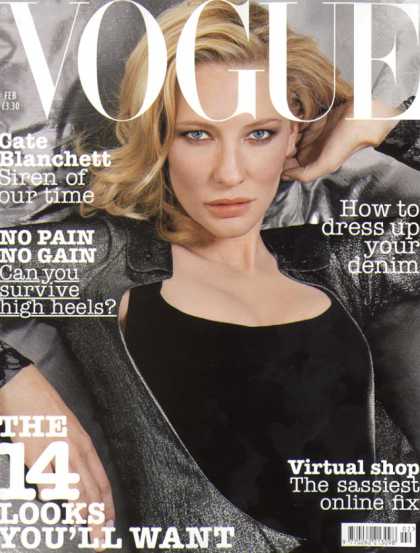 Vogue - Cate Blanchett - February, 2004