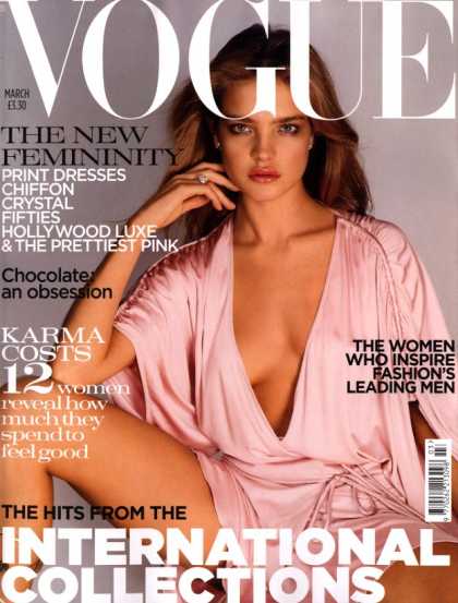 Vogue - Natalia Vodianova - March, 2004