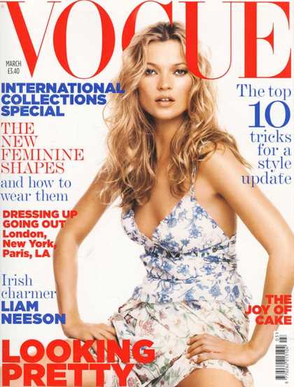 Vogue - Kate Moss - March, 2005
