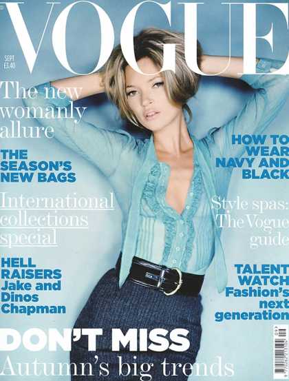Vogue - Kate Moss - September, 2005
