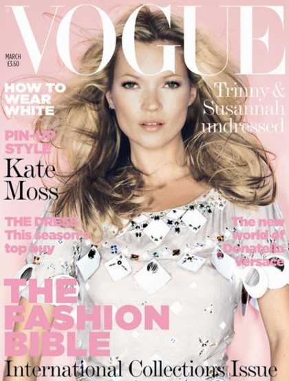 Vogue - Kate Moss - March, 2006