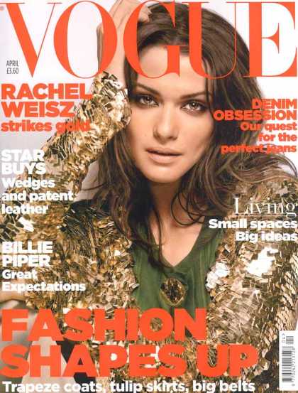 Vogue - Rachel Weisz - April, 2006