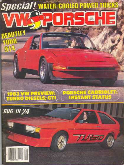 VW & Porsche - February 1983
