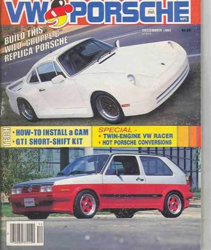 VW & Porsche - December 1985