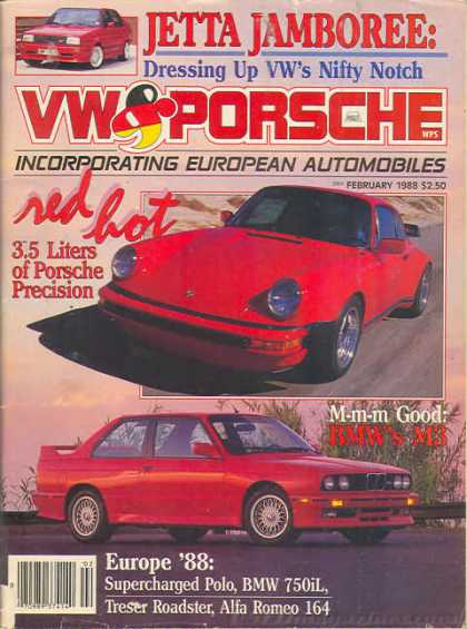 VW & Porsche - February 1988