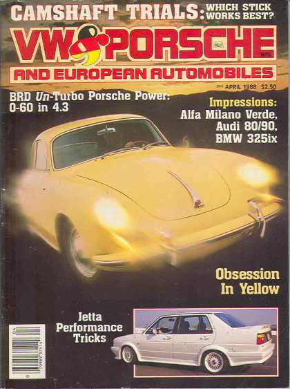 VW & Porsche - April 1988