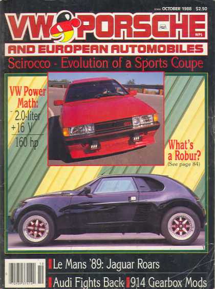 VW & Porsche - October 1988