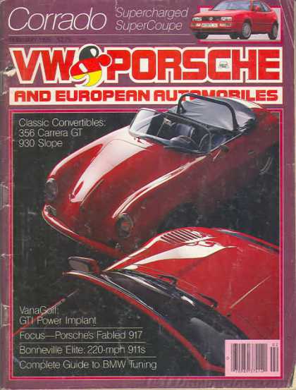 VW & Porsche - February 1989