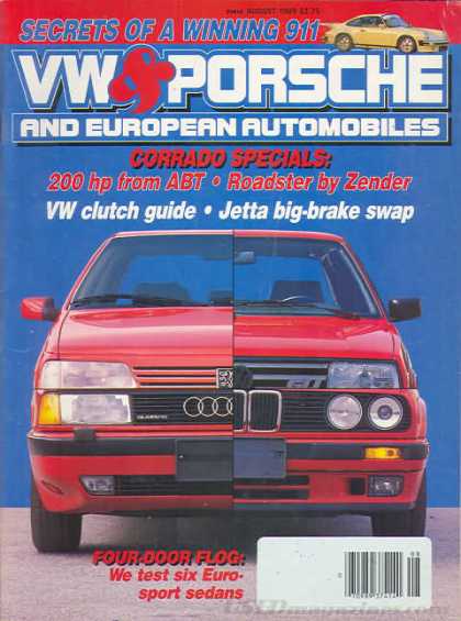 VW & Porsche - August 1989