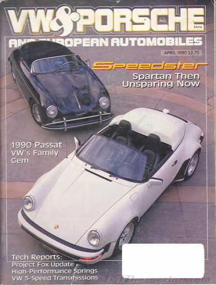 VW & Porsche - April 1990