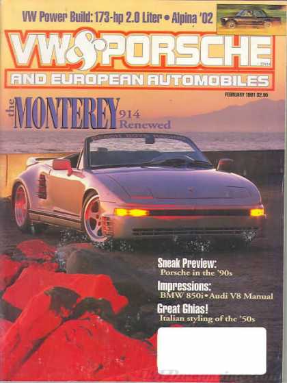 VW & Porsche - February 1991