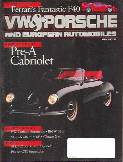 VW & Porsche - March 1991
