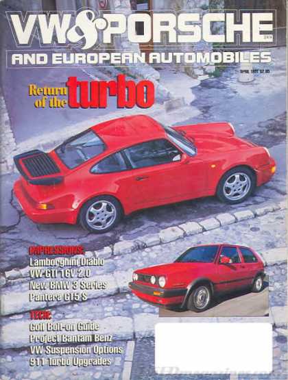 VW & Porsche - April 1991