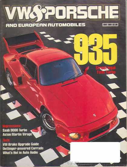 VW & Porsche - May 1991