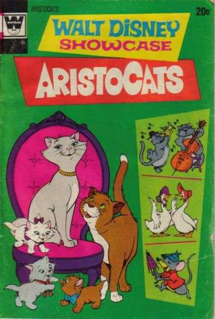 Walt Disney Showcase 16 - Cats - Jazz - Chair - Kittens - Mouse