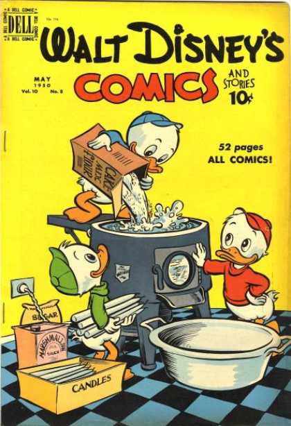 Walt Disney's Comics and Stories 116 - Candles - Dell - Duck - Flour - Pot