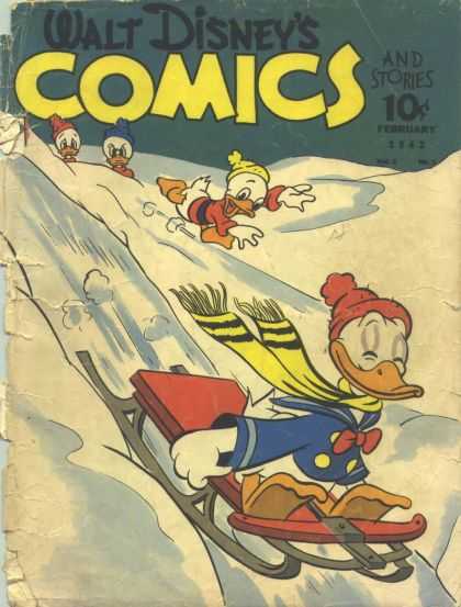 Walt Disney's Comics and Stories 17 - Disney - Disney Comics - Walt Disney - Snow - Donald Duck