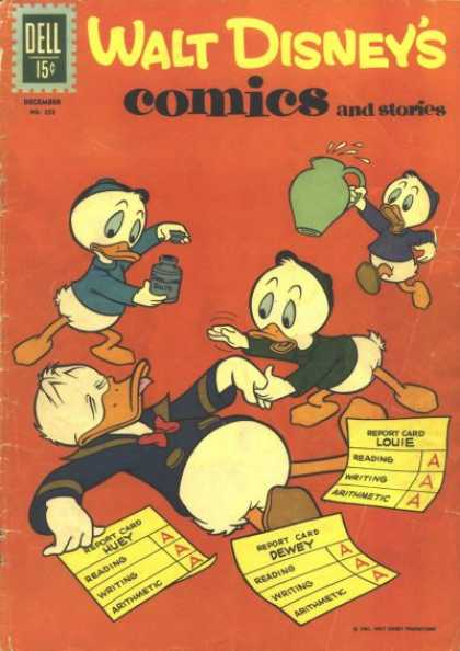 Walt Disney's Comics and Stories 255 - Disney - Disney Comics - Donald Duck - Louie - School