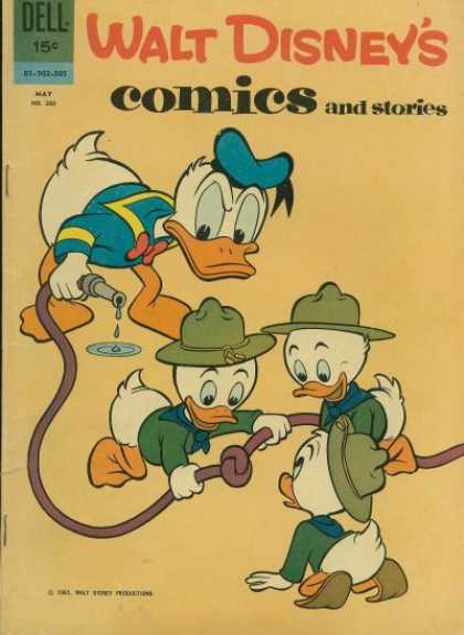 Walt Disney's Comics and Stories 260 - Walt Disney - Comics And Stories - Donald Duck - Hose - Huey Duey And Luey