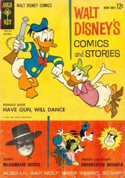 Walt Disney's Comics and Stories 278 - Zorro - Mickey And Goofy - Undercover Mountie - Masquerade Justice - Have Gunwill Dance