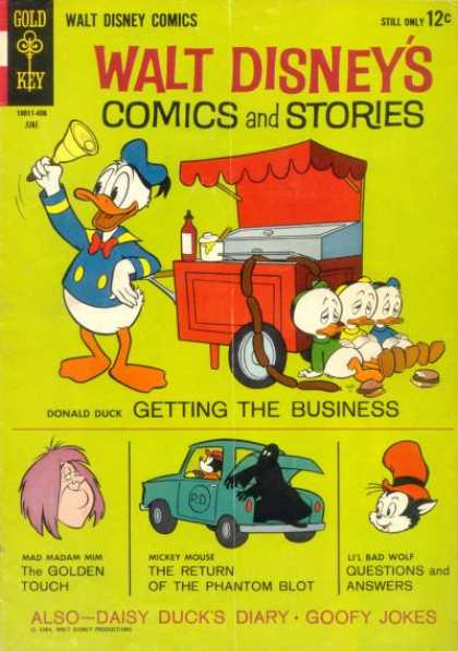 Walt Disney's Comics and Stories 285 - Donald Duck - Walt Disney Comics - Mad Madam Min - Phantom Blot - Daisy Duck Diary