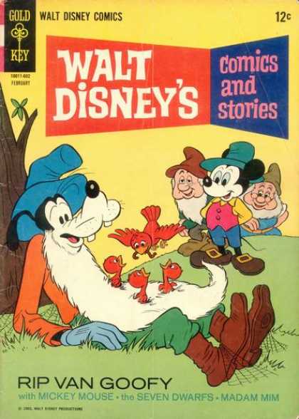 Walt Disney's Comics and Stories 305 - Walt Disney - Mickey Mouse - Dwarves - Birds - Bearded Goofy