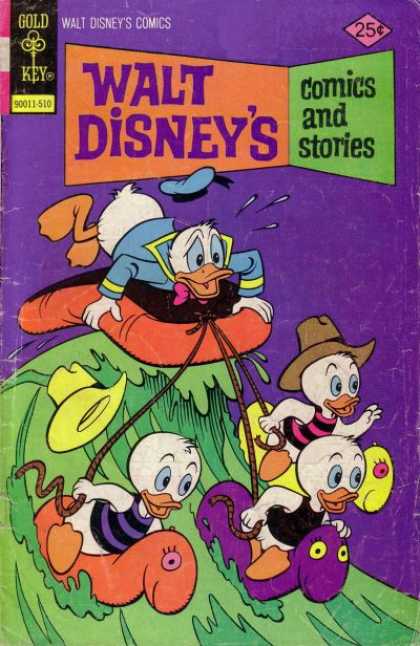 Walt Disney's Comics and Stories 421 - Gold Key - Cap - Rope - Duck - 90011-510
