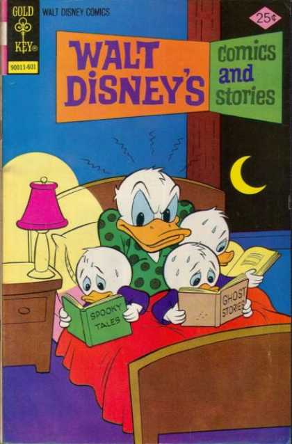 Walt Disney's Comics and Stories 424 - Joyfull Chances - Blue Night - Shadow - Open The Door - Half Moon