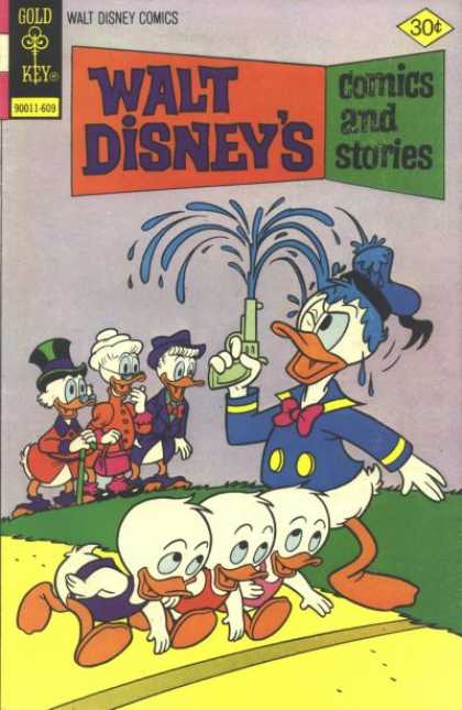 Walt Disney's Comics and Stories 432 - Blue Fire - Mischief Arms - Tickling Funny Bone - Ready For A Run - Gun Thrills