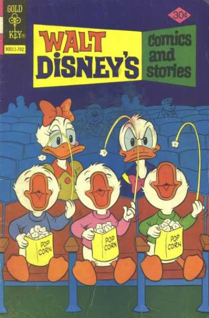 Walt Disney's Comics and Stories 437 - Gold Key - Donald Duck - Dazy - Pop Corn - Seat
