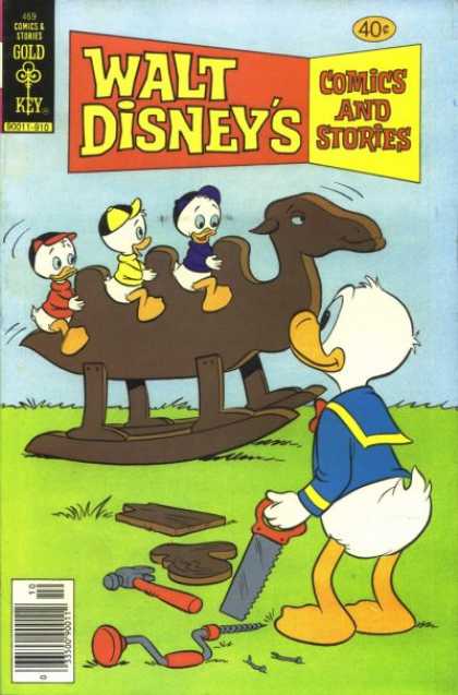 Walt Disney's Comics and Stories 469 - Cartoons - Duck - Donkey - Baby - Babies