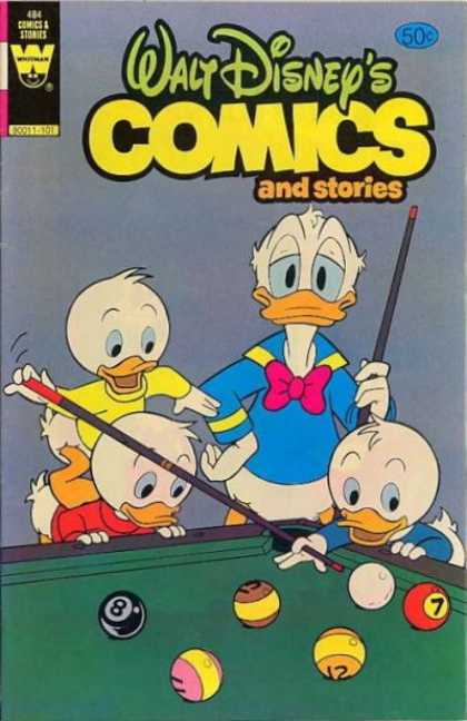 Walt Disney's Comics and Stories 484 - Ducks - Comics - Stories - Pool Table - Pool Cues
