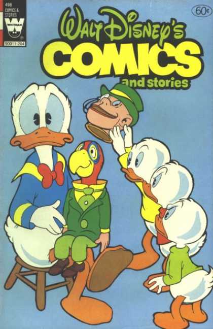 Walt Disney's Comics and Stories 498 - Duck - Donald - Parrot - Dummy - Red Bow