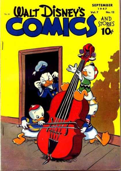 Walt Disney's Comics and Stories 84 - Huey - Dewey - Louie - Donald Duck - 1947