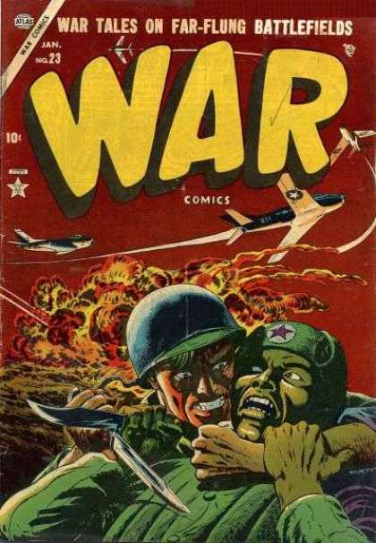 War Comics 23 - Far- Flung Battlefields - Red Star - Army - Airplanes - Bombs