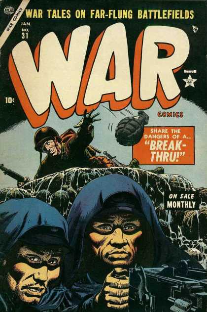 War Comics 31 - Grenade - Soldier - Battlfields - Dangers - Guns
