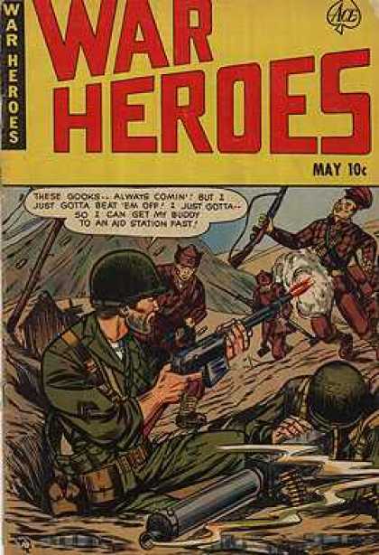 War Heroes 1 - Ace - May - 10c - War - Battle - Tony Harris