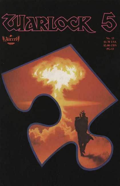 Warlock 5 13 - Puzzle - Fire - Explosion - Man - Pg-13