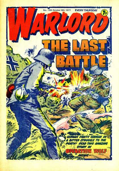 Warlord (Thomson) 159 - Tank - October 8th 1977 - Battle - Operation Wolf - Machine Guns