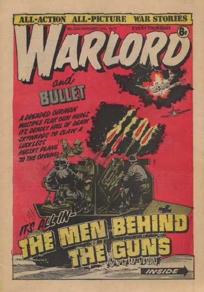 Warlord (Thomson) 229 - War - Battle - Men - Truck - Firing