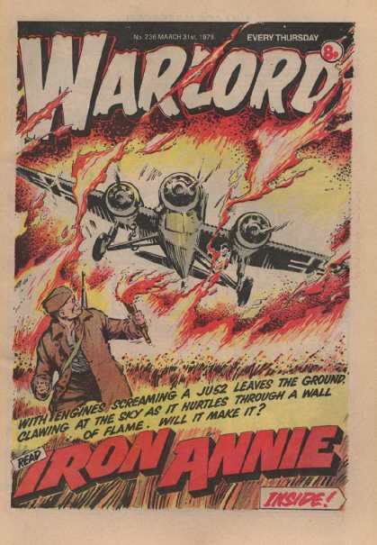 Warlord (Thomson) 236 - Plane - Fire - Soldier - Torch - Every Thursday