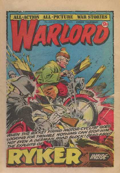 Warlord (Thomson) 263 - All Action - All Picture - War Stories - Gun - Ryker