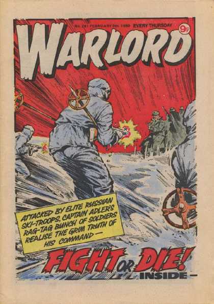 Warlord (Thomson) 281 - Warlord - Capt Adler - Russian - Ski-troops - Rag-tag
