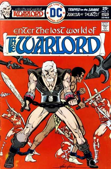 Warlord 2 - Warlord - Dc Comics - Sword And Sorcery - Travis Morgan - Arena Of Death - Bart Sears, Mike Grell