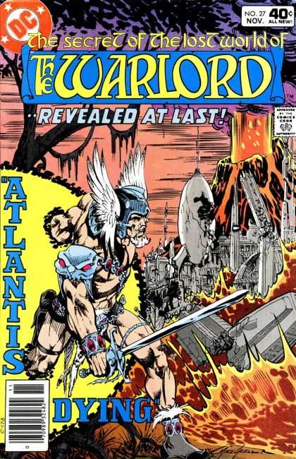 Warlord 27 - Revealed At Last - The Secret Of The Lost World - Atlantis Dying - Warrior - Sword