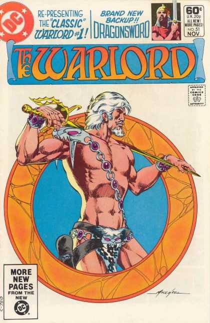 Warlord 51 - Classic Warlord 1 - Dragonsword - Sword - Brand New Backup - No 51 - Mike Grell