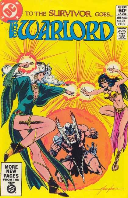 Warlord 54 - Women Warriors - No54 - Dc Comics - Super Battle - New Pages - Mike Grell