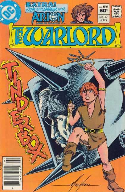 Warlord 59 - Dc - Arion - July - Tinder - Knife - Mike Grell