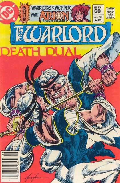 Warlord 60 - Death Duel - Warriors And Wonder - Arion Lord Of Atlantis - Sword - Fight - Mike Grell