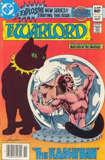 Warlord 63 - Barren Earth - Cat - Masters - Universe - Extra - Mike Grell